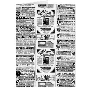 Anuncios de pollo de 1928