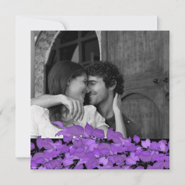 Anuncios de Tarjeta de Foto de Guardar la Fecha (Anverso)