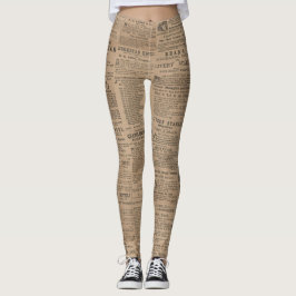 Anuncios del Pasado, NY 1856 Leggings