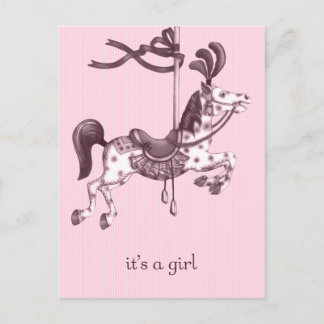 Anuncios Es una postal de caballo de Chica