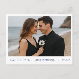 Anuncios Foto de personalizado Guardar la postal de fecha