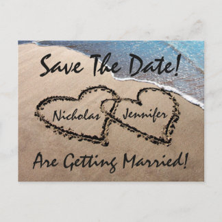 Anuncios Guardar la postal de la boda de la playa de arena
