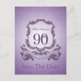 Anuncios Guardar la postal personalizada de cumpleaños núme