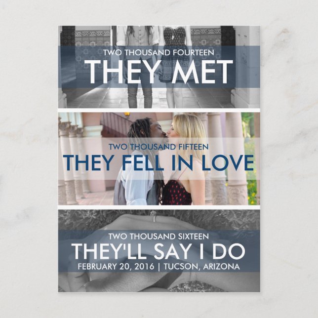 Anuncios Línea de tiempo Guardar la postal de fecha (Anverso)