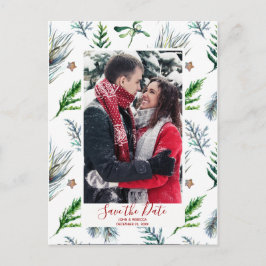 Anuncios navidades de invierno ahorran la postal de fecha