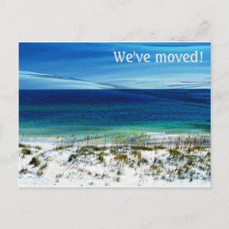 Anuncios Nueva postal de dirección de escena de playa