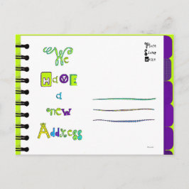 Anuncios Nueva postal de dirección 'P-T'