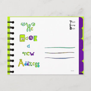 Anuncios Nueva postal de dirección 'P-T'