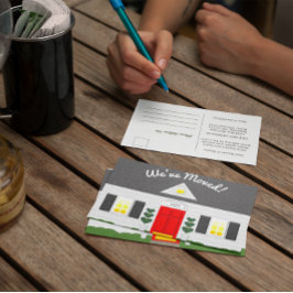 Anuncios Nueva postal de la dirección de la fachada de la c