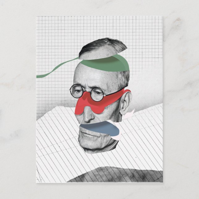 Anuncios "Parta postal de Hesse" (Anverso)