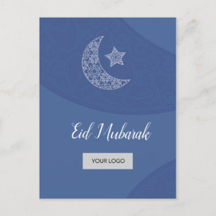 Anuncios Postal corporativa de Eid - azul
