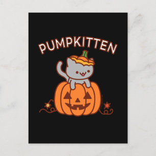 Anuncios Postal de Halloween: Gato de PUMPKITTEN