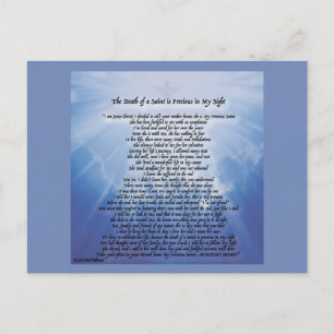 Anuncios Postal de la condolencia para la pérdida de su