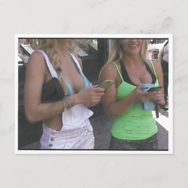 Anuncios Postal de la firma de Dan Cilley (Anverso)