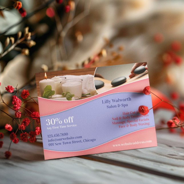 Anuncios Postal de masaje de belleza (Subido por el creador)