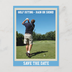 Anuncios Postal de salida de golf