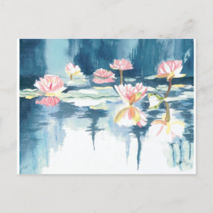 Anuncios Postal de Waterlilies