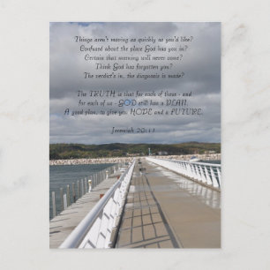 Anuncios Postal inspiradora del 29:11 de Jeremiah