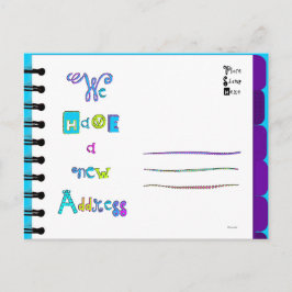 Anuncios Postal 'Z' de la libreta de direcciones de la Invi