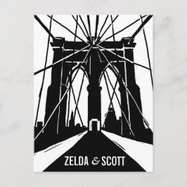 Anuncios Puente de NYC Brooklyn | Guardar la postal de fech