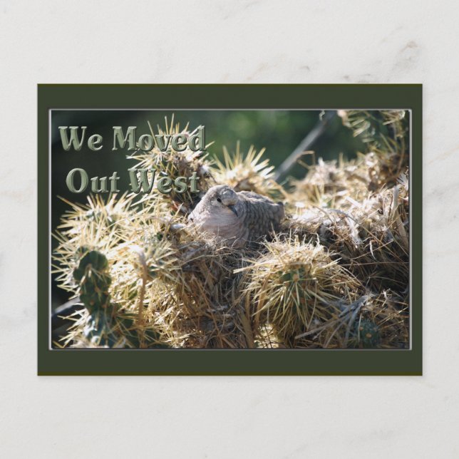 Anuncios Salida de la postal oeste (Anverso)