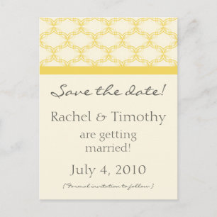 Anuncios Simplemente glamuroso salva la postal de fecha, am