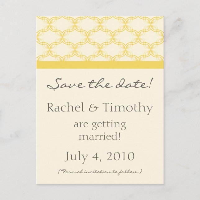 Anuncios Simplemente glamuroso salva la postal de fecha, am (Anverso)