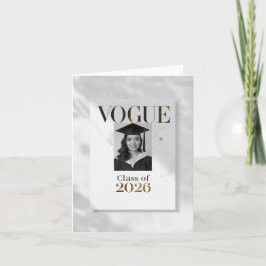 Anuncios y Invitaciones de Graduación Minimalista 