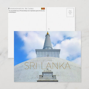 Anuradhapura, Sri Lanka Tarjeta Postal de Viaje