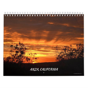 Anza, California, Calendario de Doce Meses