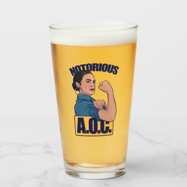 AOC alexandria ocasio cortez retro rosie (Anverso (lleno))