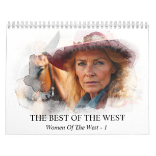 *~* AP59 Mujeres Chicas de Oeste 1 Calendario