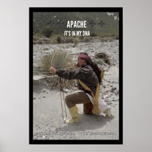 Apache Knife®™ 🇺 ADN Apache. Póster