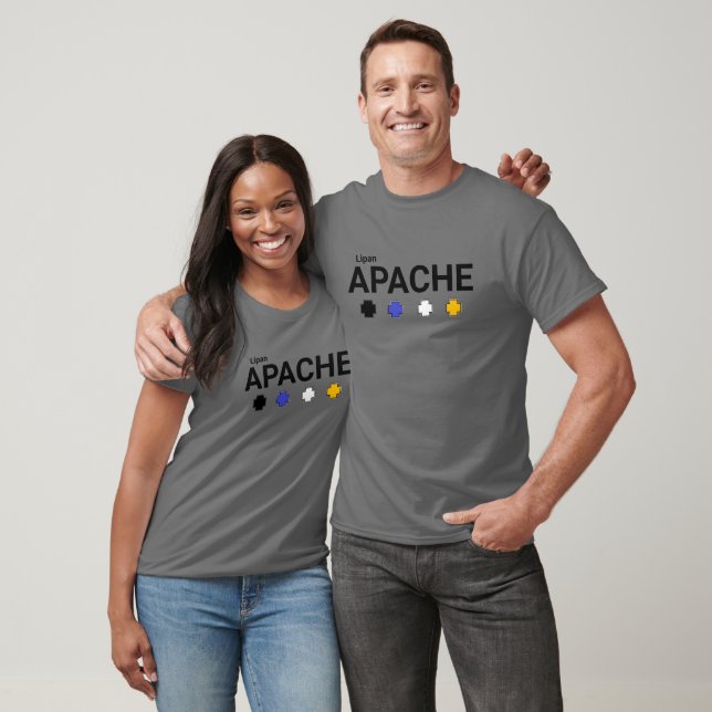 Apache Knife® Lipan Apache #8. Camiseta (Unisexo)