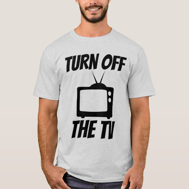 APAGAR LAS CAMISETAS DE TELEVISIÓN (Anverso)