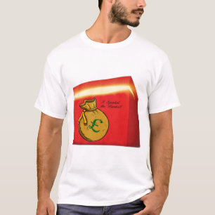 Apagó la camiseta de la Banca para los hombres