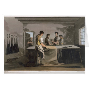 Aparadores del paño, "traje del engrav de