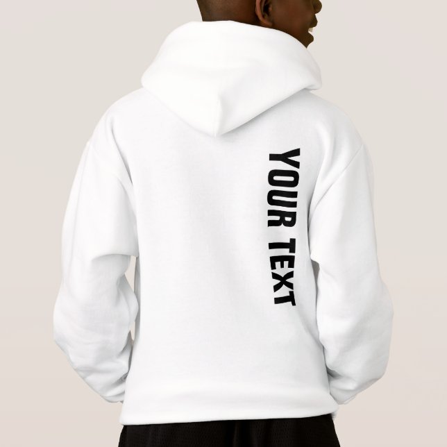 Aparato deportivo de niños plantilla moderna impre (Reverso)