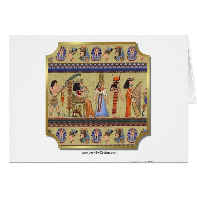 Aparatos jeroglíficos egipcios, regalos colectivos (Anverso (Horizontal))