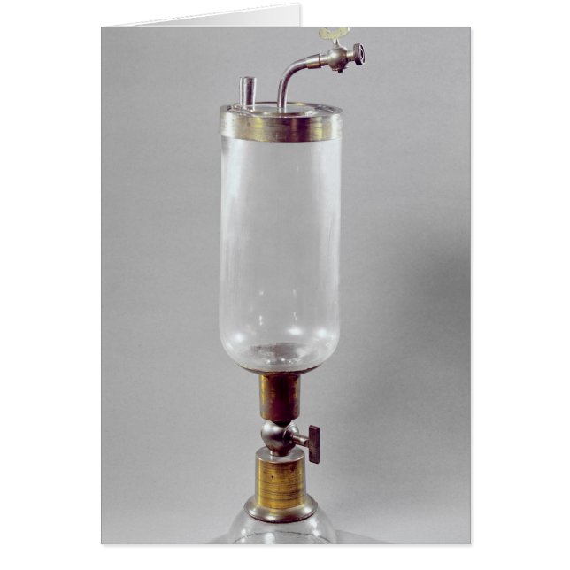 Aparatos para estudiar el gas (Frente)