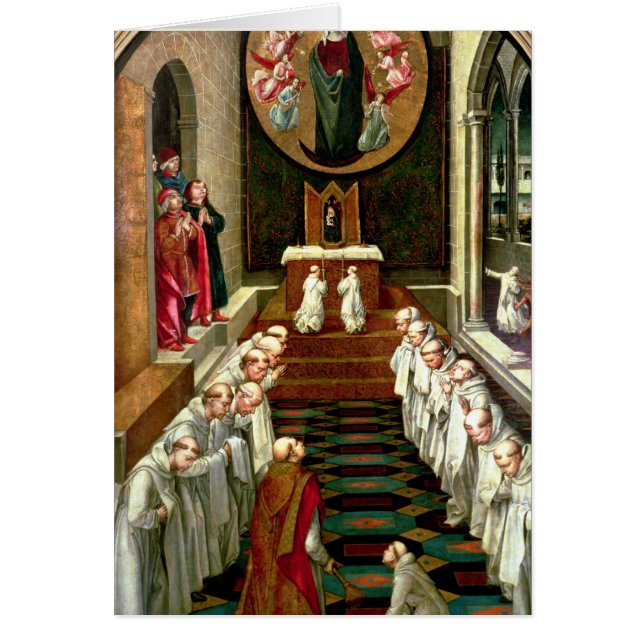 Aparición de la Virgen a una comunidad (Frente)