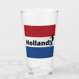 Apasionado partidario de la bandera holandesa