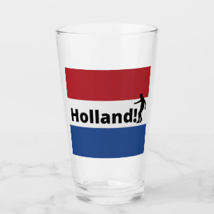 Apasionado partidario de la bandera holandesa