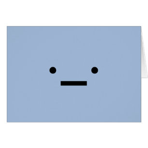 Apatía (emoticon): tarjetas
