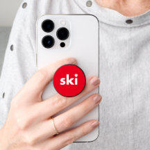 apellido de esquí PopSocket