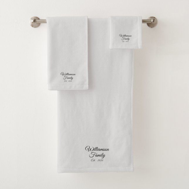 Apellido de la pareja personalizar, gris claro del (In situ)