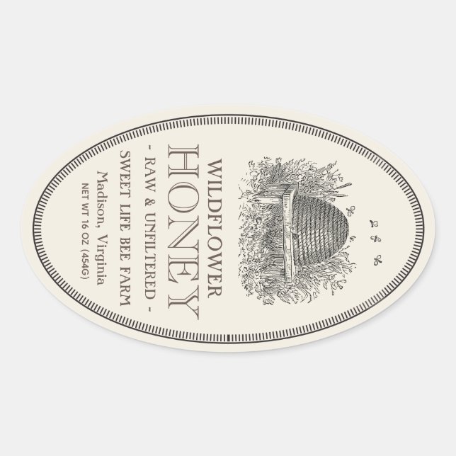 Apellido De Oval Con Etiqueta De Borde (Anverso)