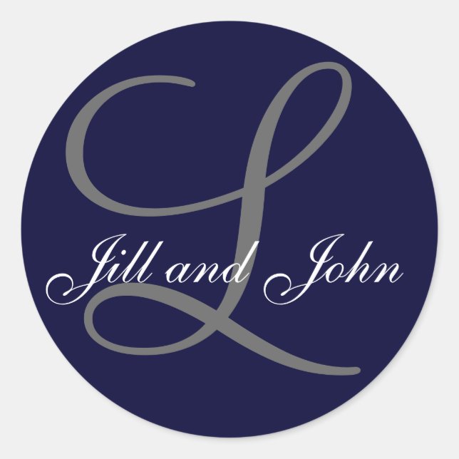 Apellido inicial L más Pegatina de la Armada de no (Anverso)