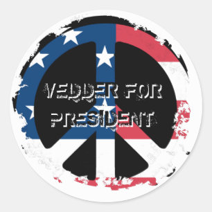 Apenado 2 pegatinas redondos