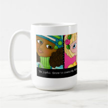 "Apenas abeja 'n yo taza de café de la escritura